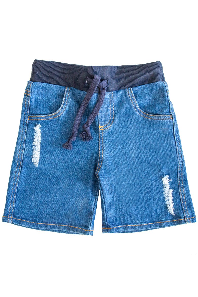 Bermuda Jeans Infantil Menino Puidos LBM Revenda Infantil Atacado