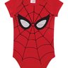 body suedine bebe masculino homem aranha vermelho marlan a4004