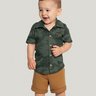 conjunto camisa e bermuda bebe masculino dinos verde alakazoo 41114 1