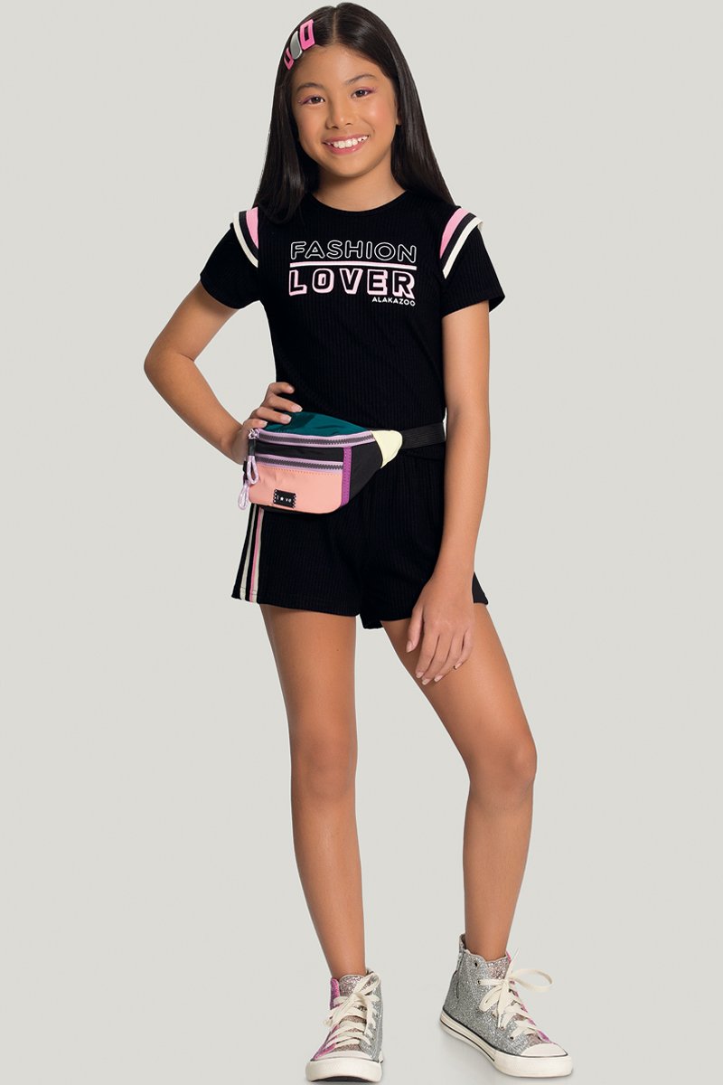 るる Conjunto Juvenil Menina Lover Alakazoo | Revenda Infantil Atacado
