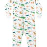 macacao pijama infantil masculino dinossauros branco fakini 1275 2