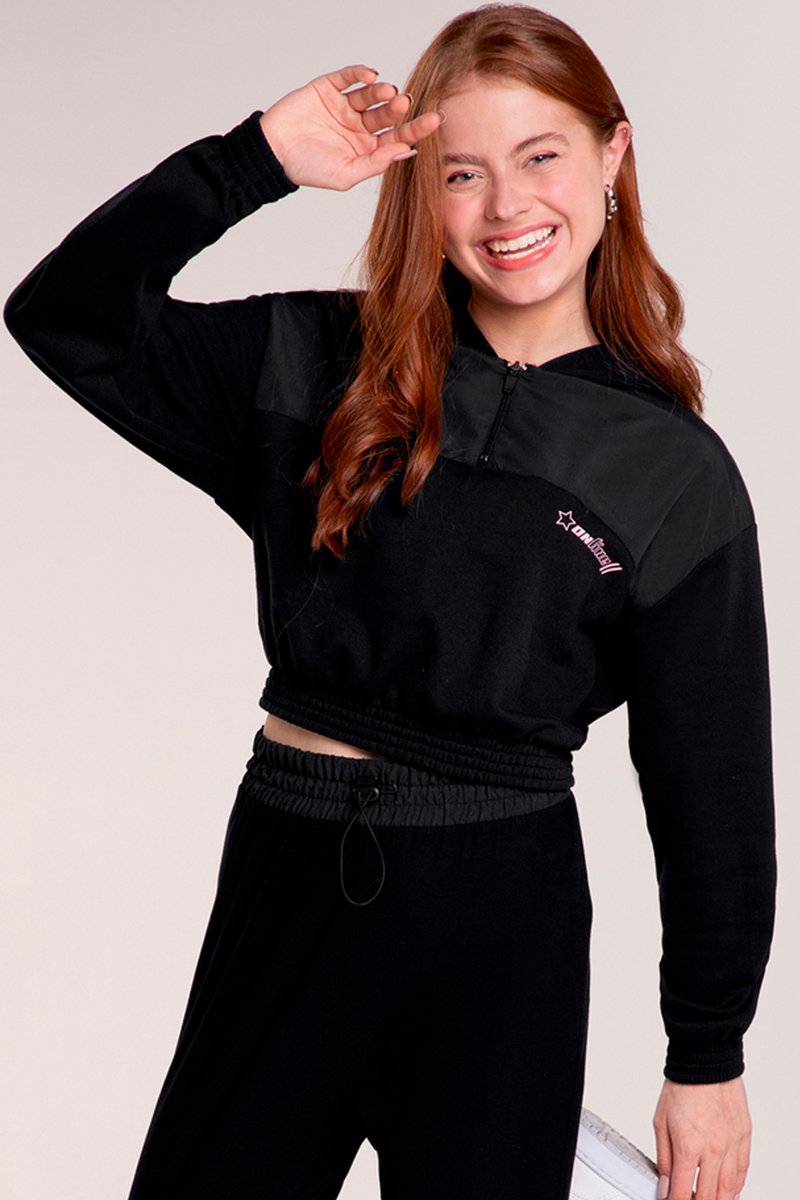 Moletom Lunender Hits Jaqueta Lunender Blusão Cropped Moletom