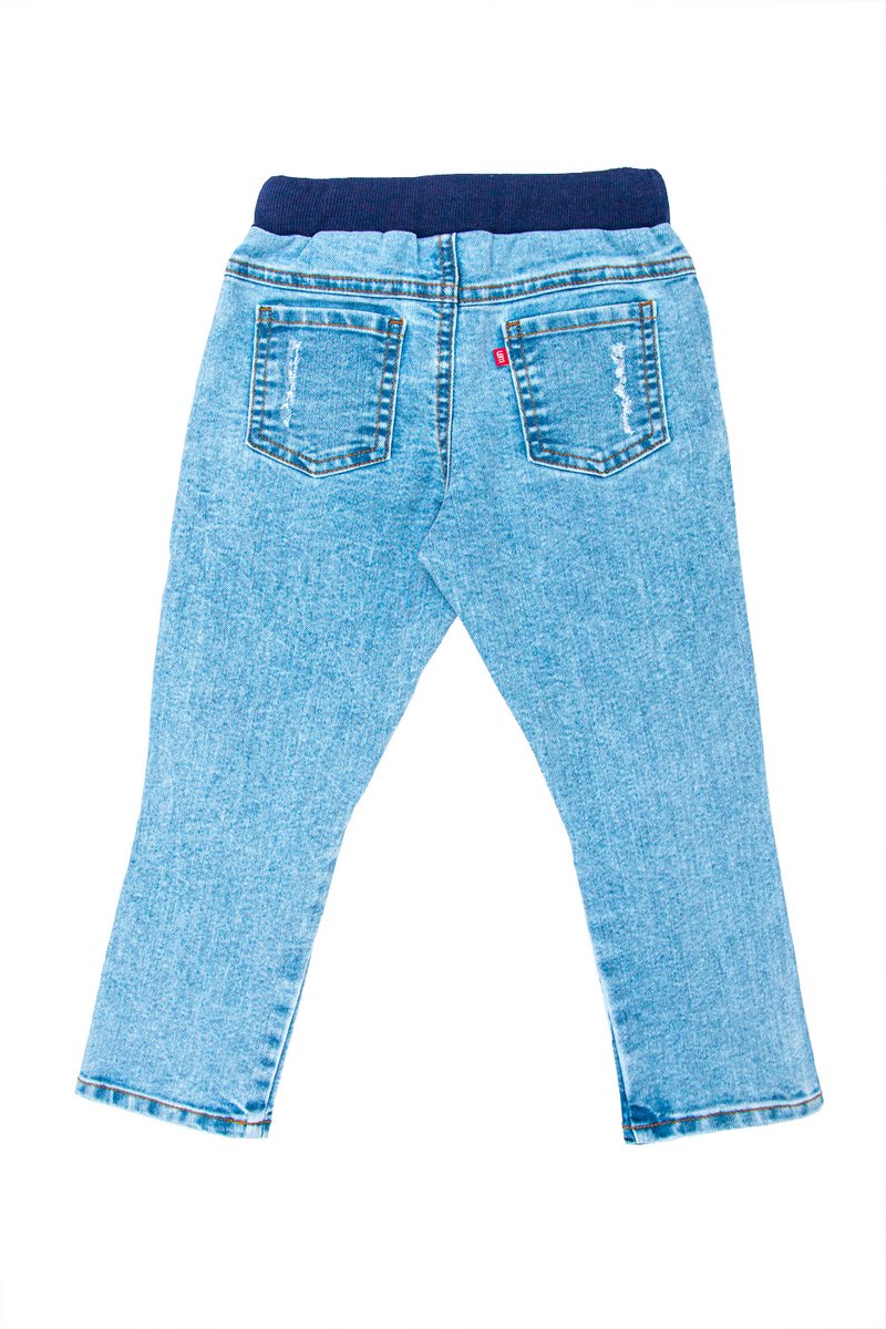 Calça Jeans Infantil Menino Azul Claro LBM