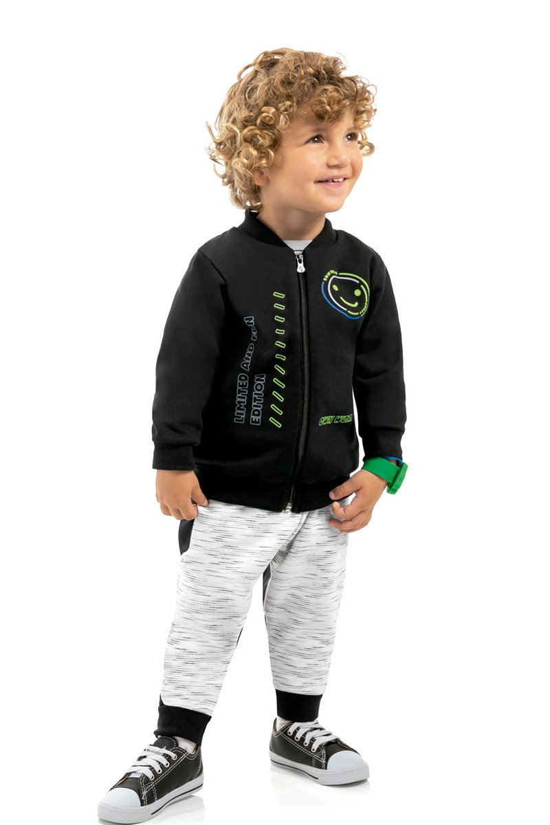 Roupa Infantil CalÇa Moletom Infantil Atacado Conjunto Moletom