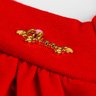 03 vestido infantil glinny cotton estampado vermelho
