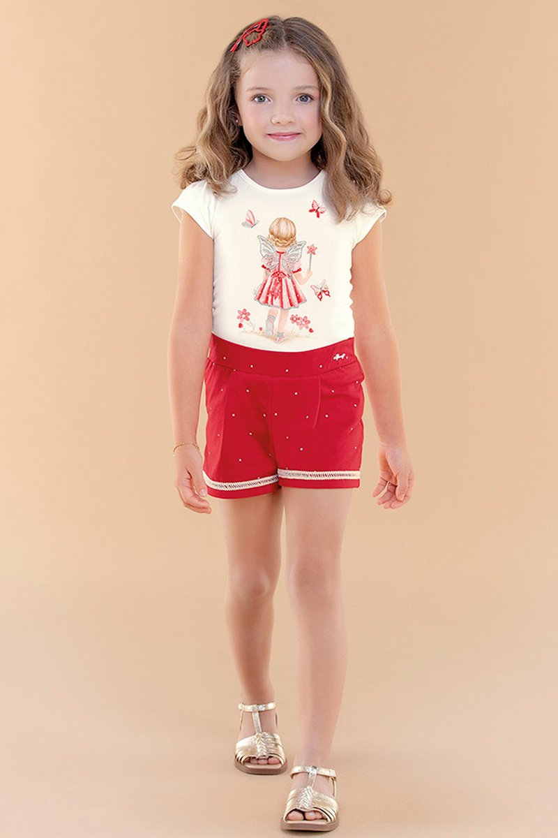 04 conjunto infantil menina glinny fada