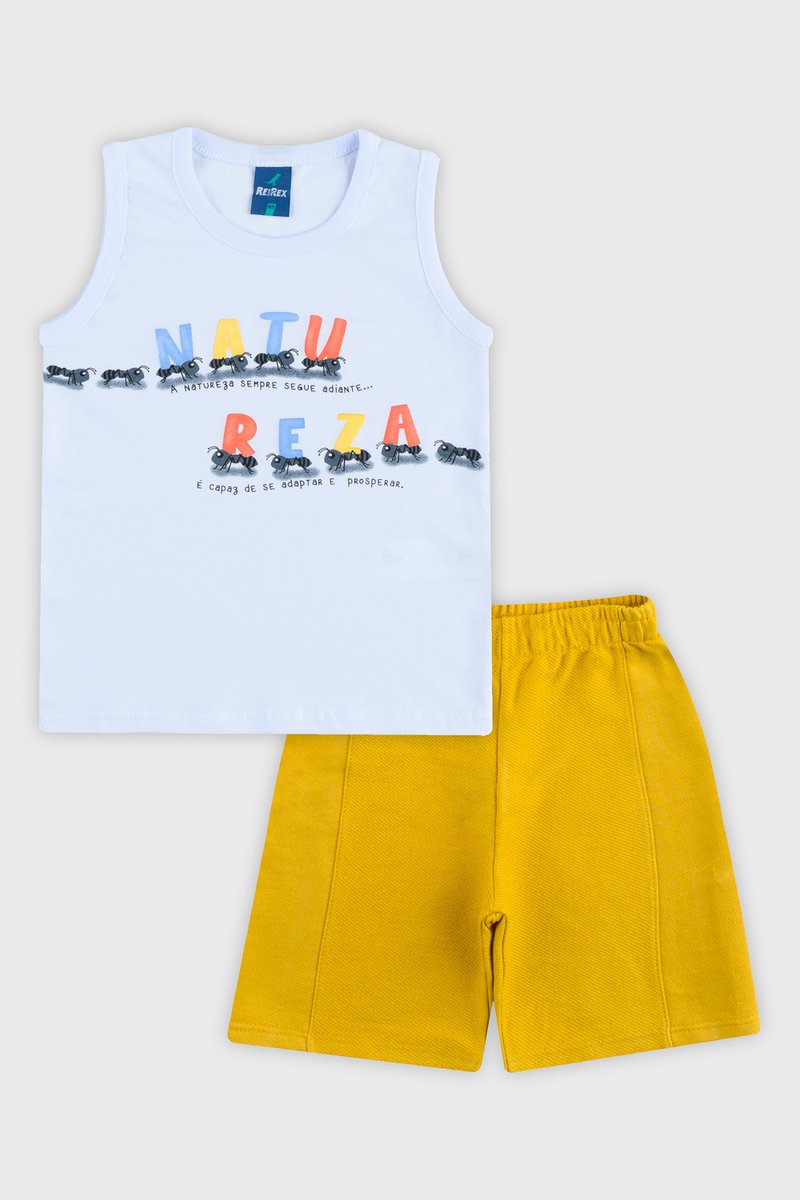 02 conjunto infantil menino reirex natureza