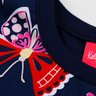 02 vestido infantil kely kety borboletas marinho