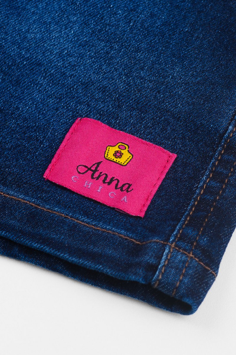 12 bermuda jeans infantil menina anna chica