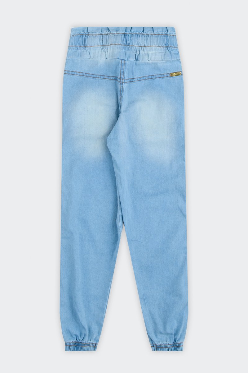 02 calca jeans clochard infantil menina anna chica