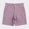 01 bermuda chino infantil menino tecido ecologico lbm