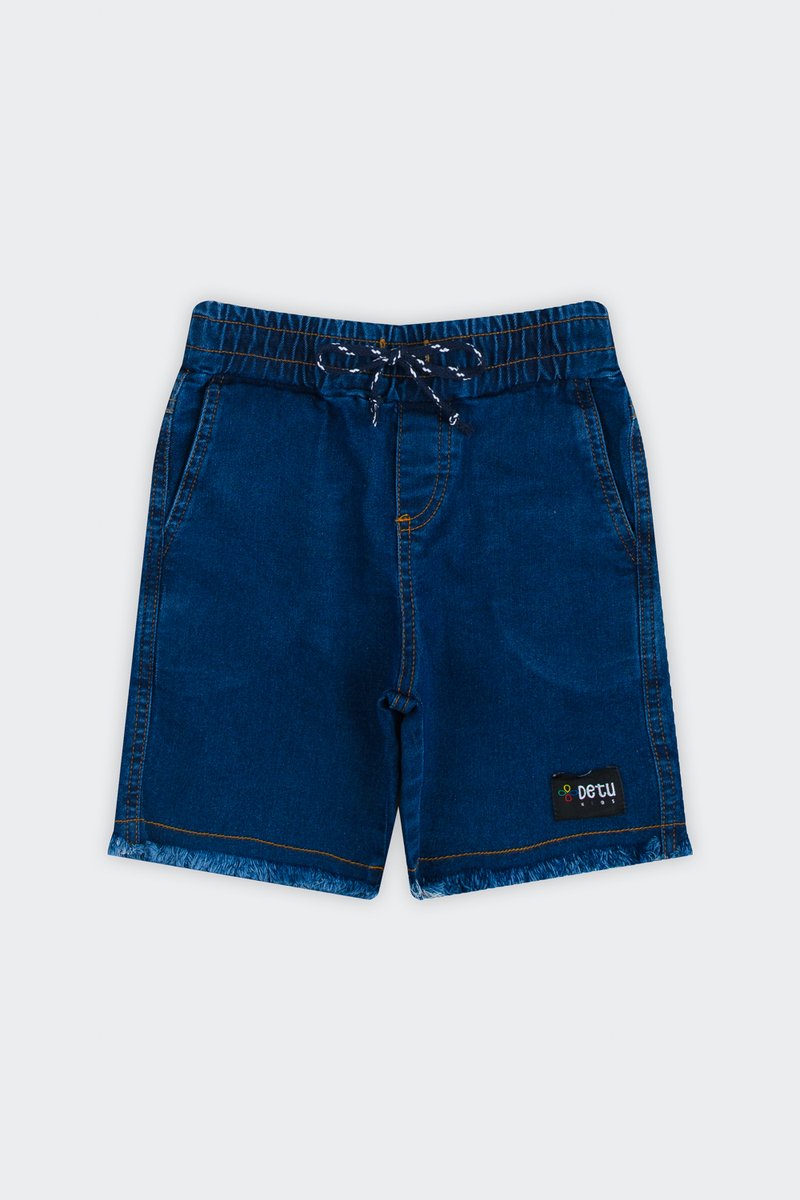 01 bermuda jeans infantil menino detu kids