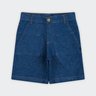 04 bermuda jeans infantil menino lbm