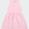 01 vestido sarja infantil menina anna chica