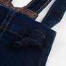 02 salopete jeans infantil menina anna chica