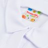 02 conjunto camisa polo piquet infantil menina brandili