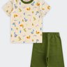 01 conjunto infantil menino dinossauros brandili