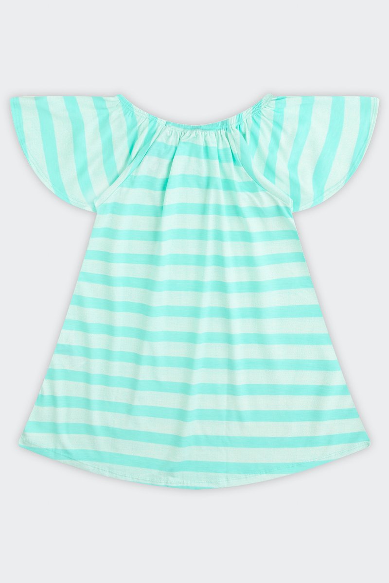 01 vestido meia malha infantil menina brandili