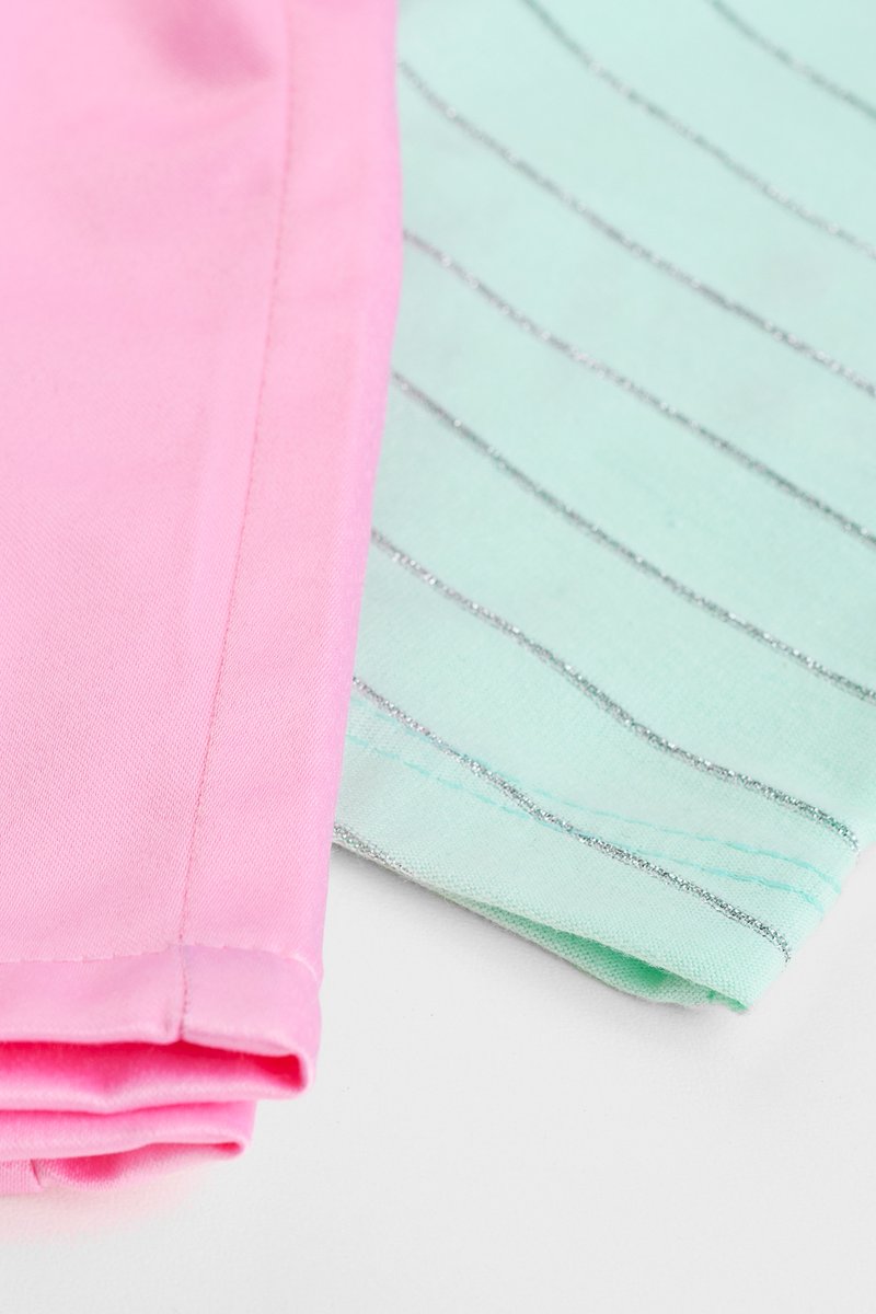 06 conjunto blusa e short infantil menina brandili