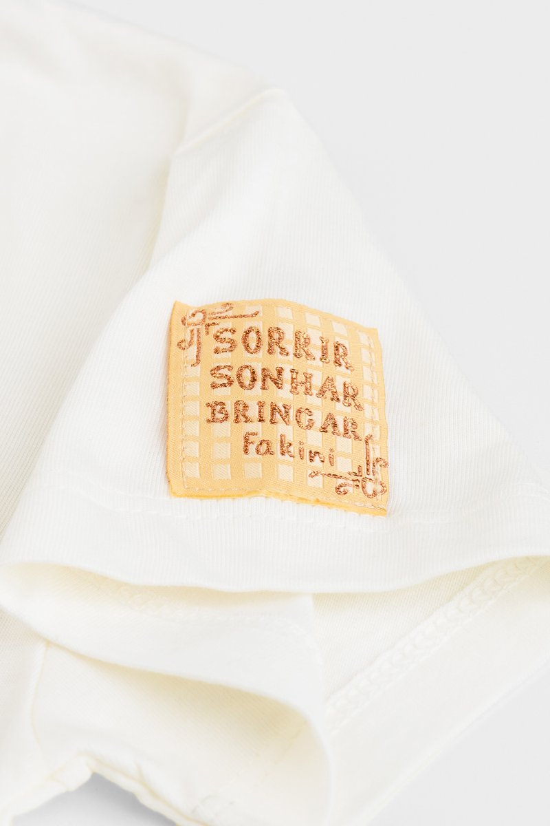 02 conjunto blusa e calca capri infantil menina fakini