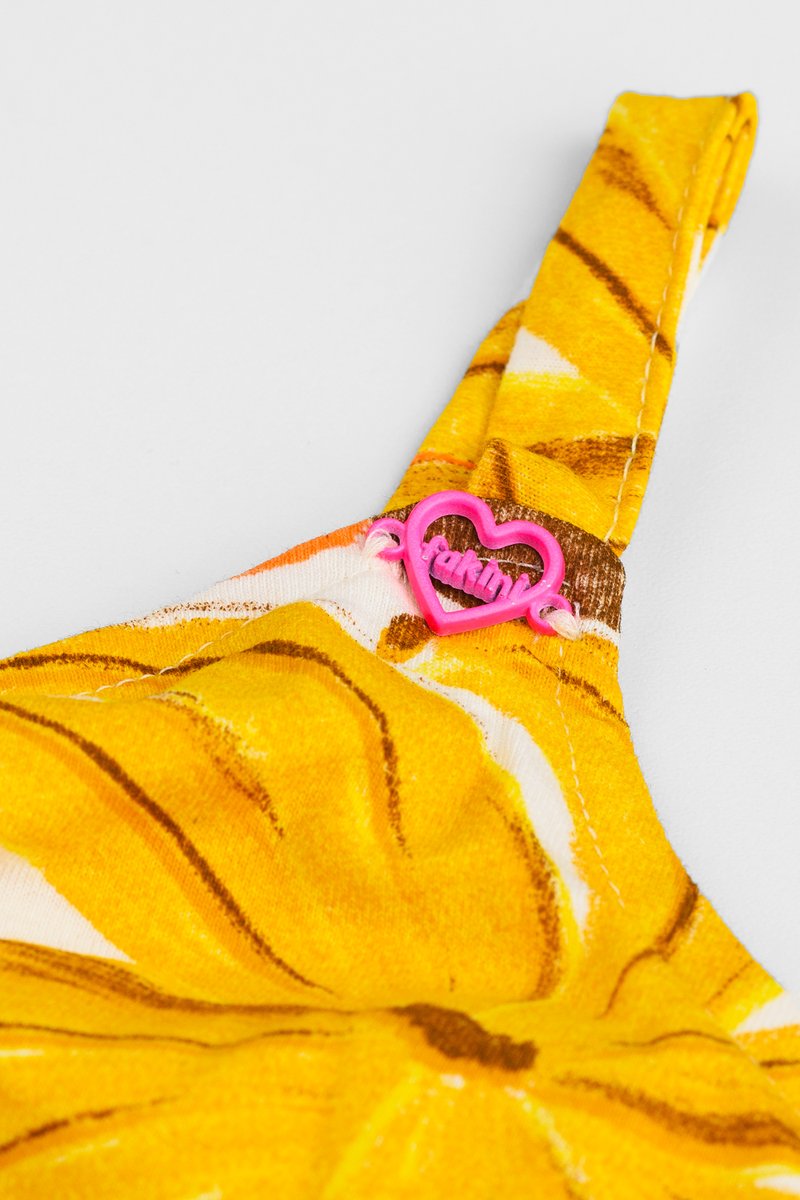 03 vestido midi infantil menina tropical fakini