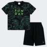 01 conjunto infantil menino fun day fakini