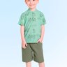 02 conjunto infantil menino tropical fakini