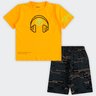 02 conjunto infantil menino technology fakini