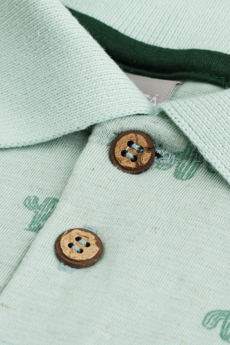 02 conjunto polo e bermuda sarja infantil menino coloritta