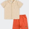 01 conjunto camisa infantil menino elian