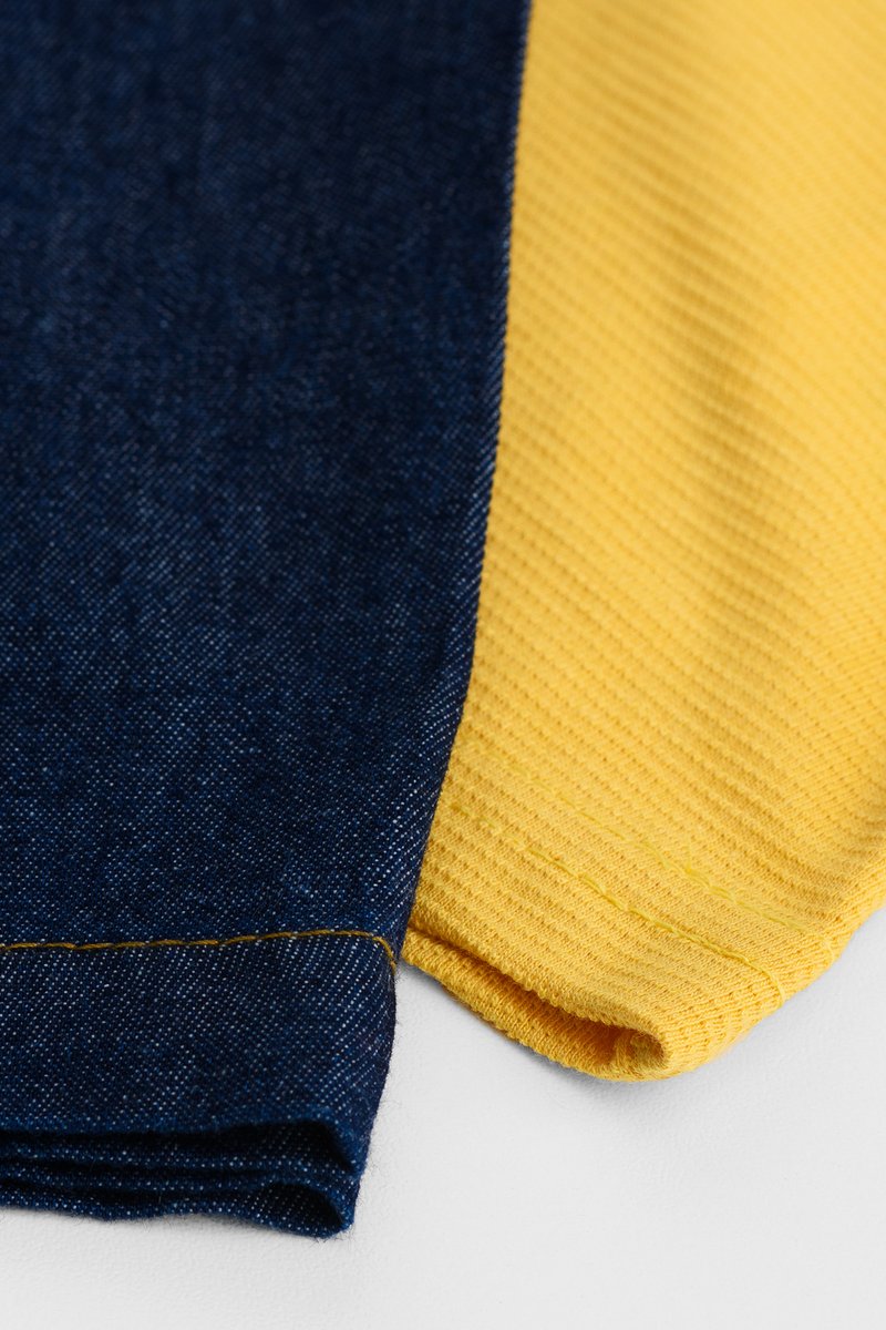 03 conjunto infantil menino polo e bermuda jeans elian