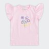 01 blusa infantil menina em malha flame elian
