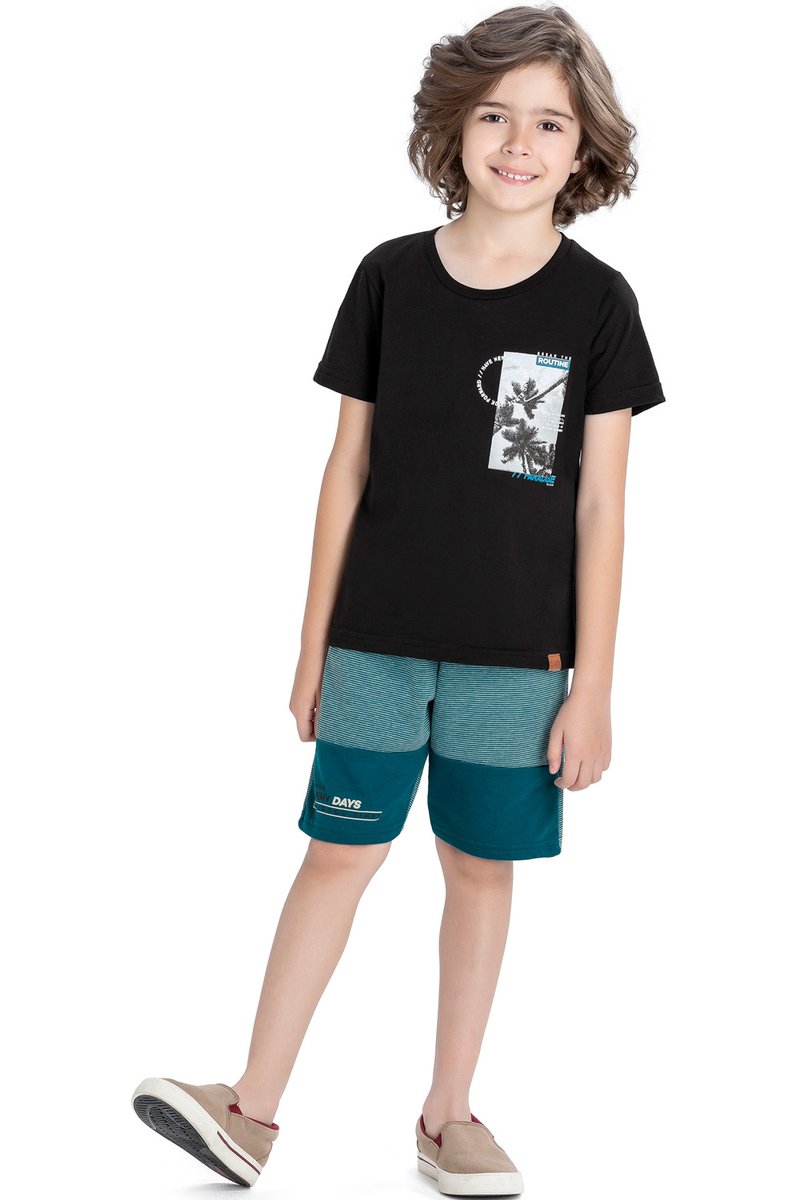 04 conjunto infantil menino paradise elian