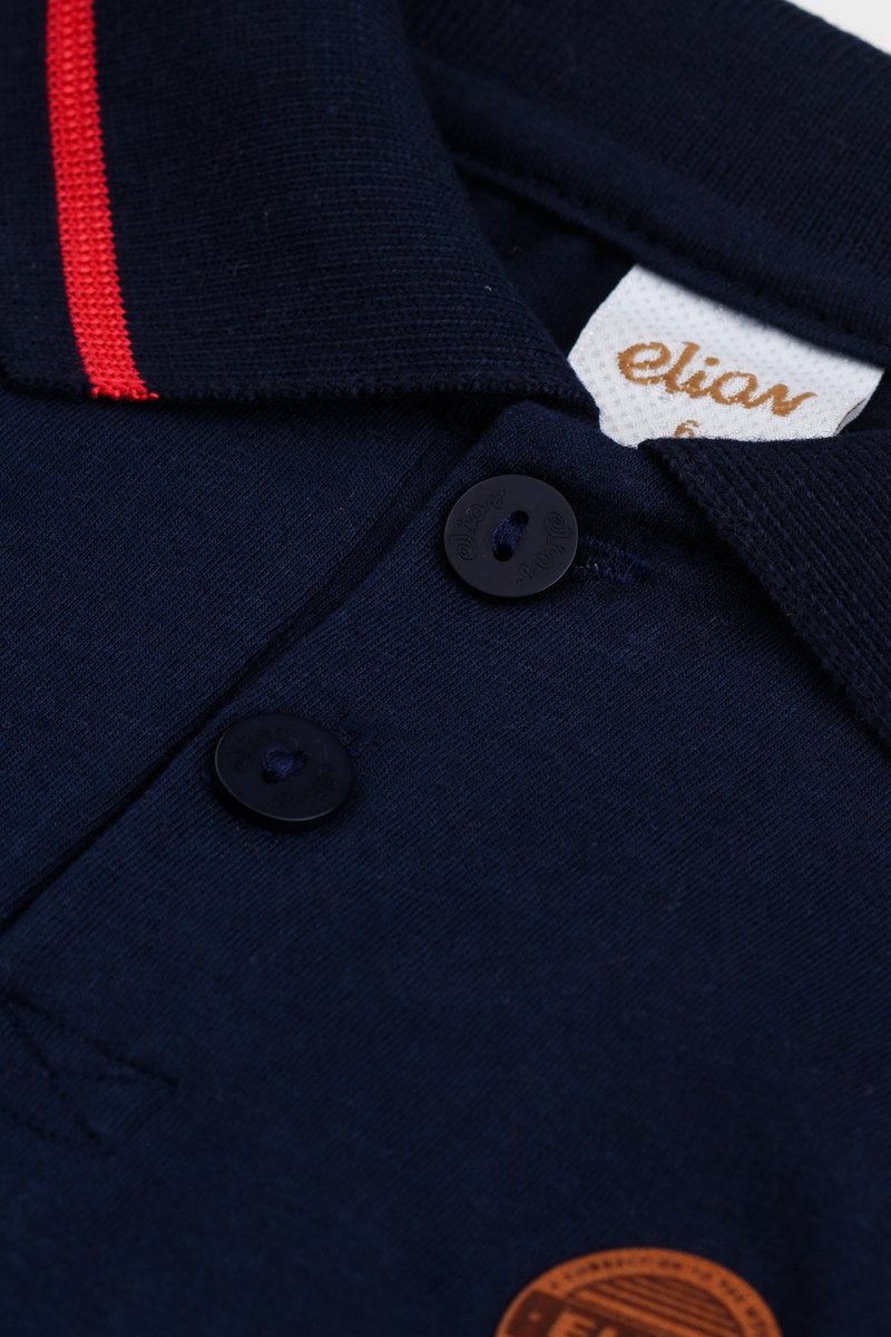 02 conjunto camisa polo infantil menino elian