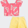01 conjunto infantil menina borboletas elian