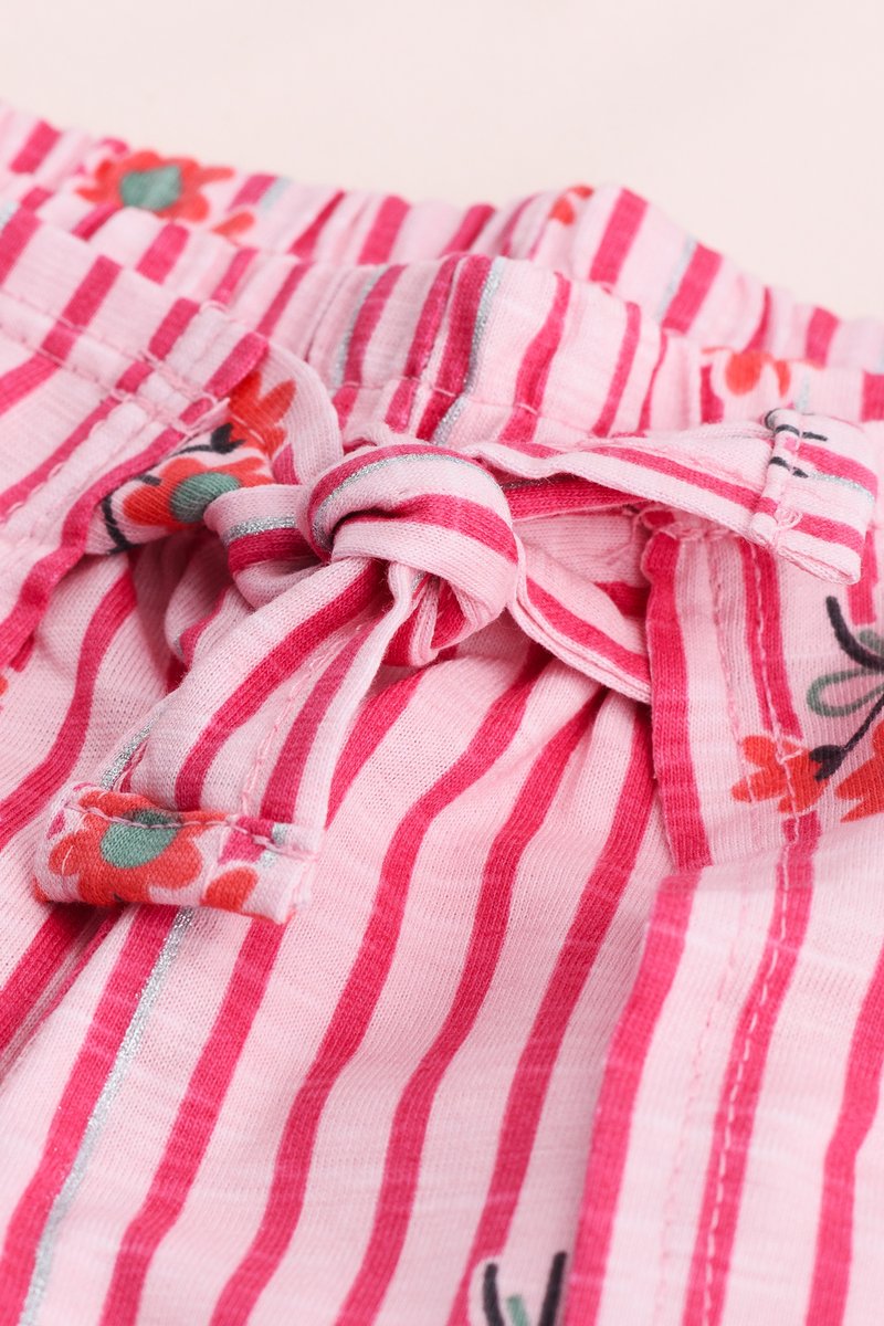 03 conjunto infantil menina blusa e short elian