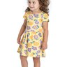 02 vestido infantil menina cotton flores elian