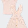 07 conjunto blusa e vestido infantil menina coloritta
