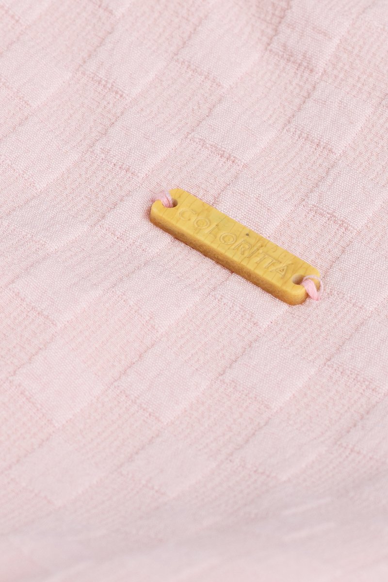 08 vestido infantil menina tecido texturizado coloritta