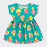 03 vestido bebe menina em meia malha cogumelos elian