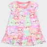 02 vestido bebe menina em cotton ursinhos marlan