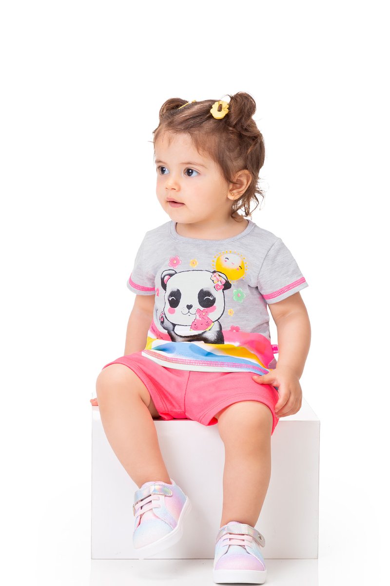 01 conjunto bebe menina summer love marlan