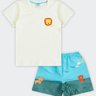 02 conjunto bebe menino rugido marlan