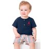 01 conjunto bebe menino sea boys marlan