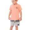 01 conjunto infantil menino camiseta e bermuda marlan