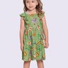 01 vestido infantil menina meia malha safari alakazoo
