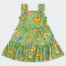 02 vestido infantil menina meia malha safari alakazoo