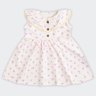 04 vestido bebe menina em malha nikko flores alakazoo