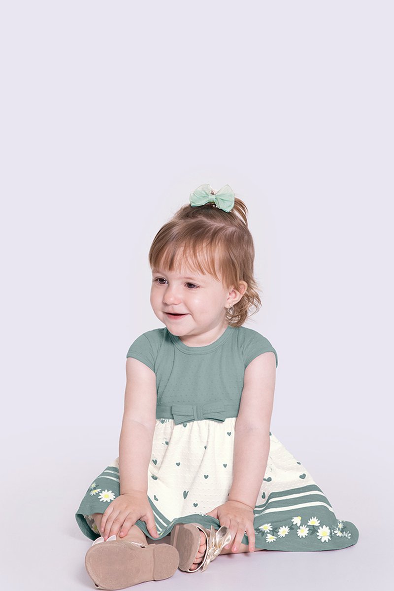 01 vestido bebe menina malha nikko alakazoo