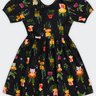 02 vestido infantil menina meia malha bonecas alakazoo